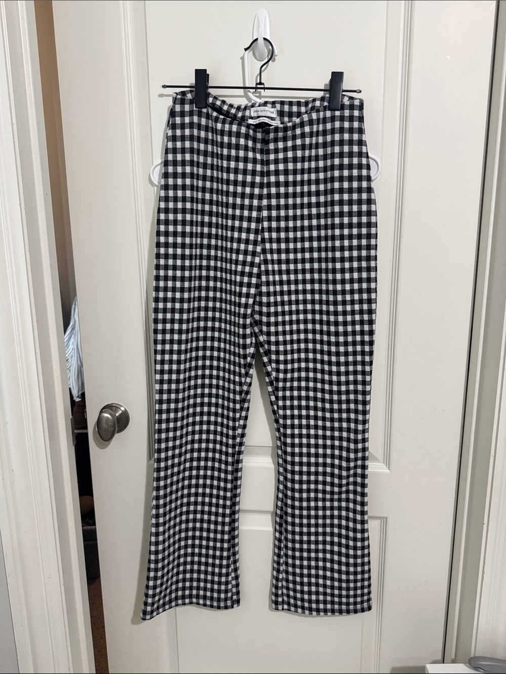 Urban outfit or black-and-white plaid